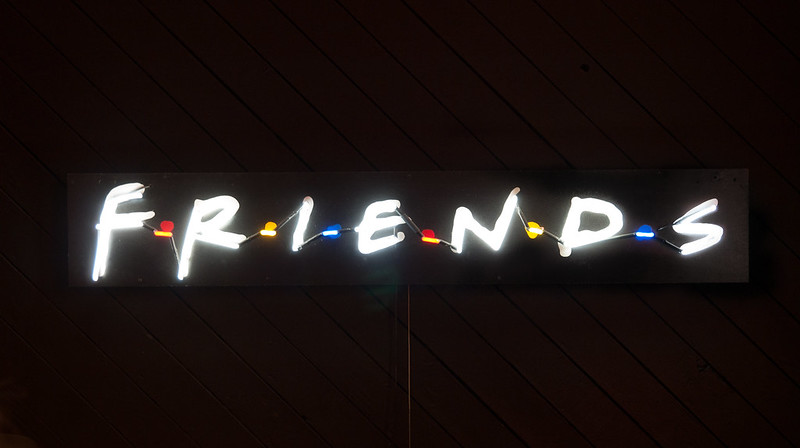 FRIENDS sign